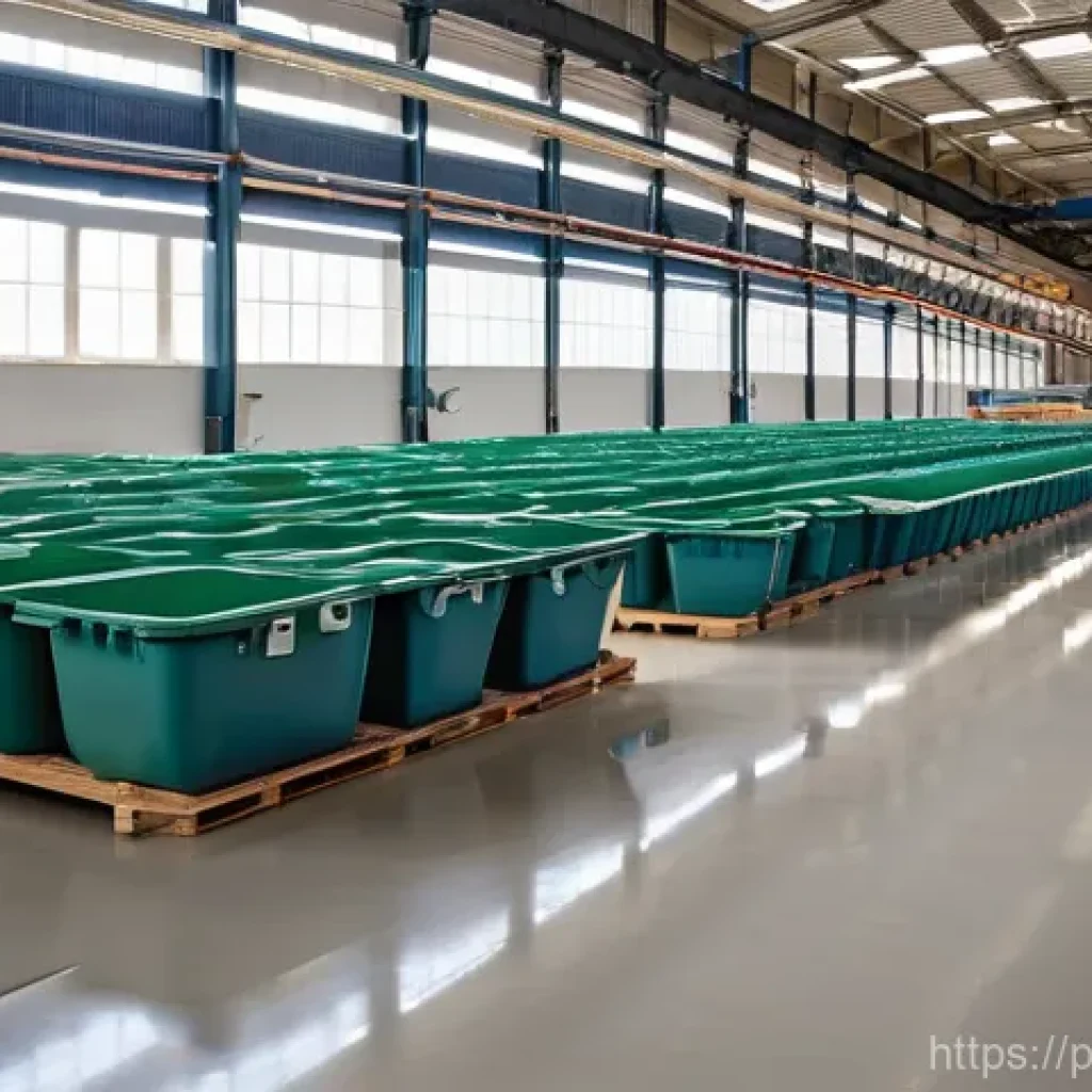 세라믹 기술 교육 현황 - **Sustainable Ceramic Factory in Portugal**
A bright, expansive interior of a modern ceramic fac...