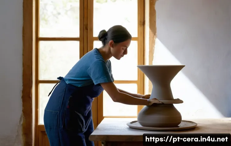 미술세라믹 최신 기술 동향 - **"The Digital Clay Revolution in Portugal"**
A bright, contemporary Portuguese ceramic studio. ...